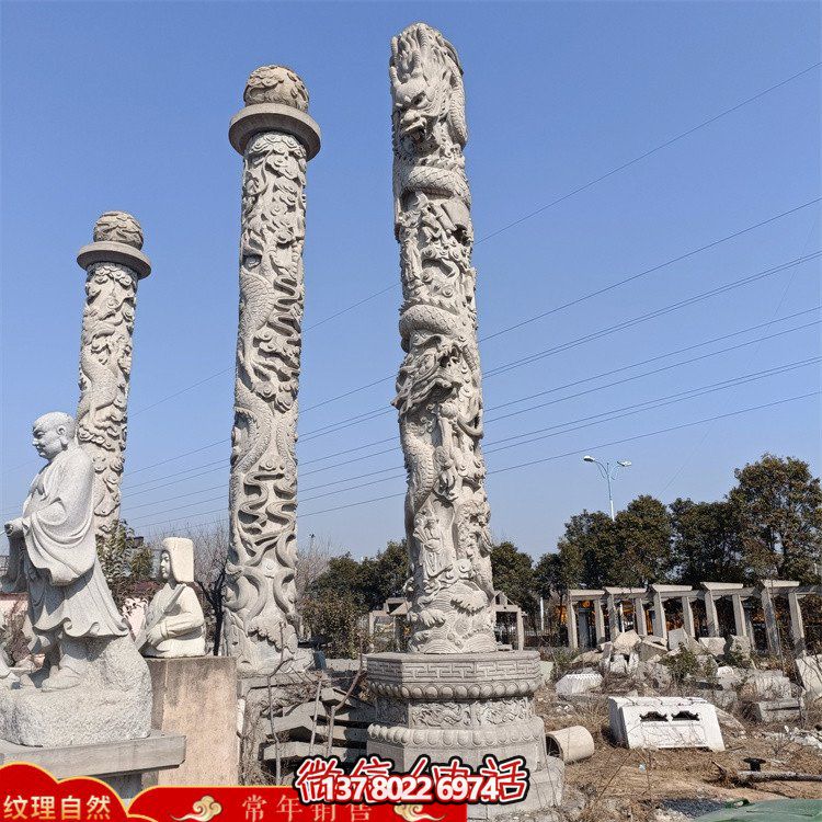 精美石雕文化庭院，欣賞絢麗景觀