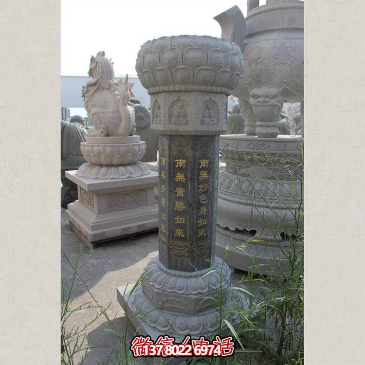 精美大理石浮雕石柱，點(diǎn)綴你的寺廟