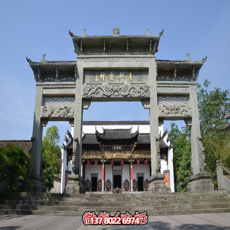 傳承中式文化，體驗(yàn)大型石雕牌坊與雕塑的魅力