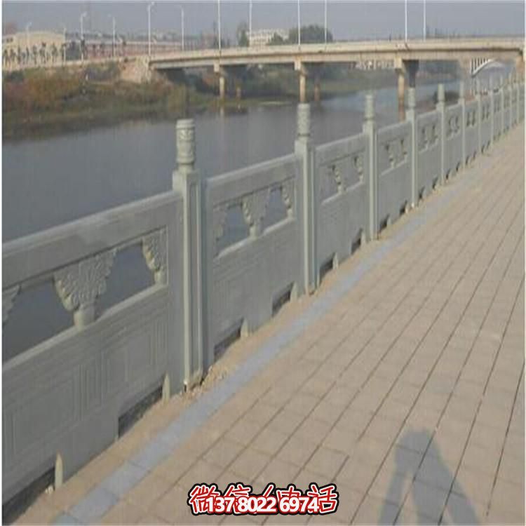 精美青石雕刻欄板，提升景區(qū)、寺廟、湖邊裝飾效果