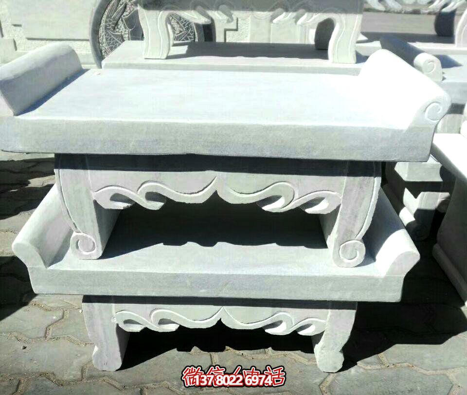 漢白玉佛像供桌，裝點(diǎn)景區(qū)寺院