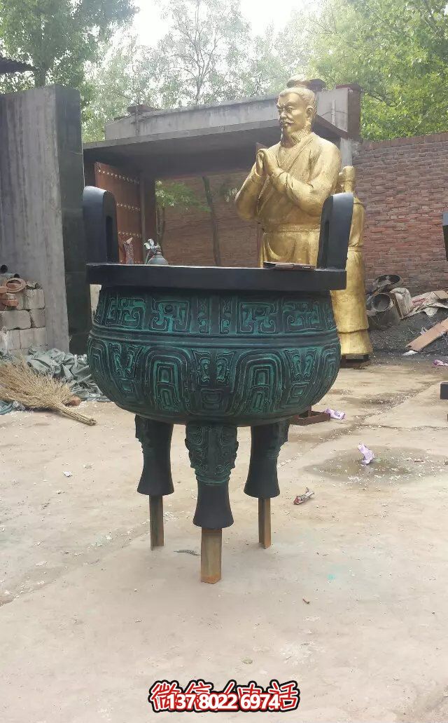 精美青銅雕塑，提升寺廟文物景觀