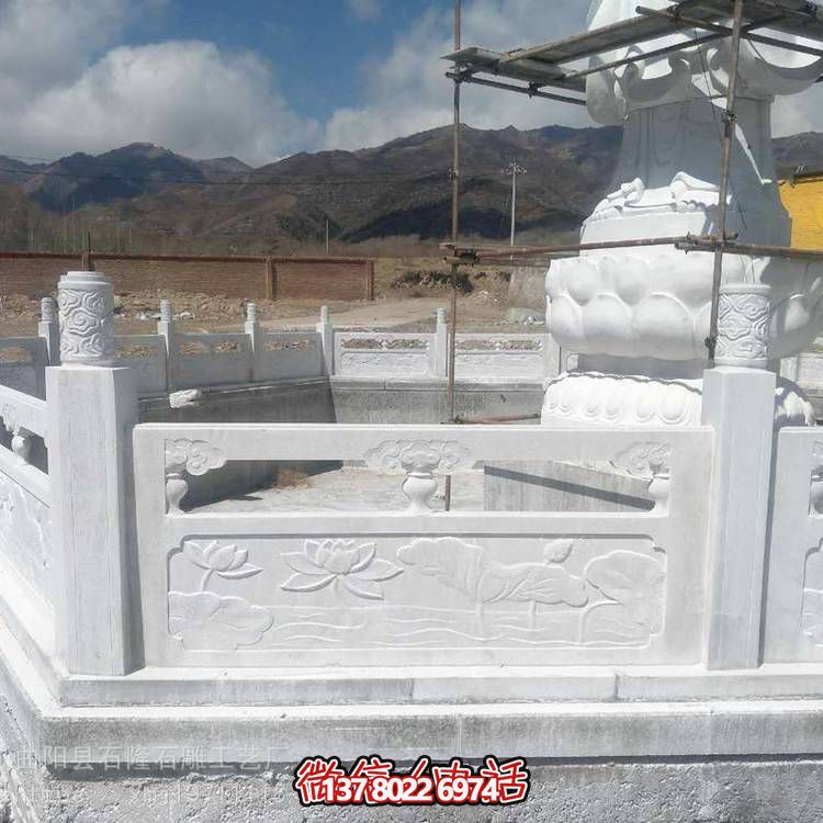 大理石欄桿雕塑，為公園、戶外景區(qū)增添優(yōu)雅氣質(zhì)