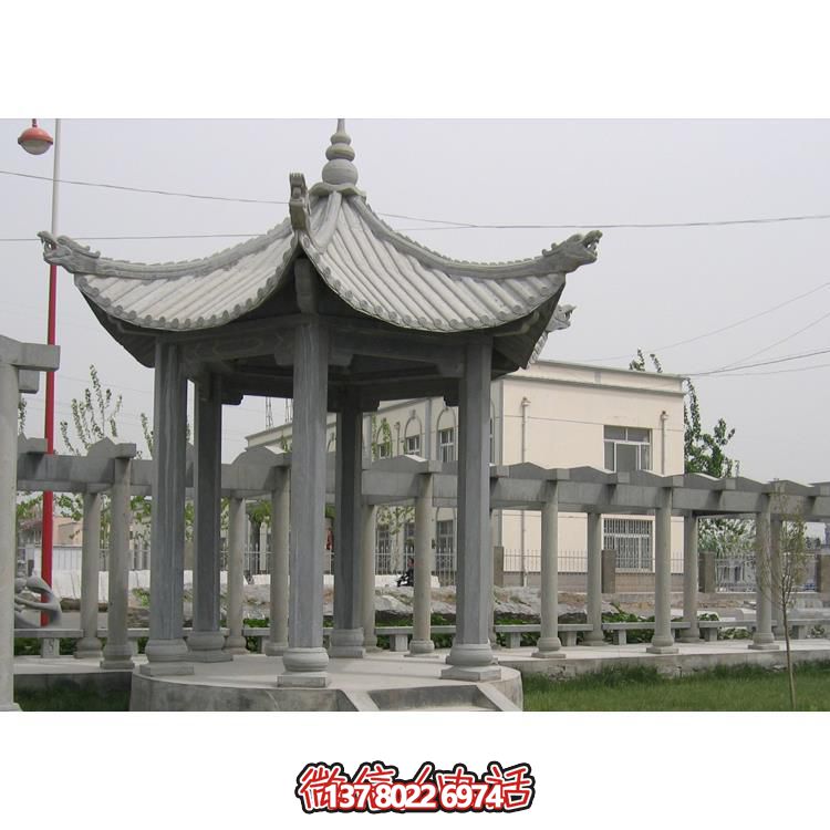 休閑涼亭，美輪美奐，環(huán)境宜人