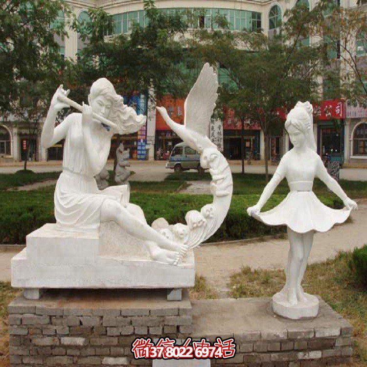 大型石雕人物雕塑，為園林景觀增添靈動(dòng)之美