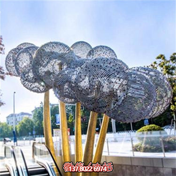 不銹鋼雕塑，點綴城市地標，為建筑、園林、廣場、景觀增添獨特魅力