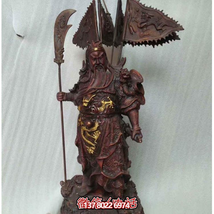 古典風(fēng)格銅財(cái)神銅像