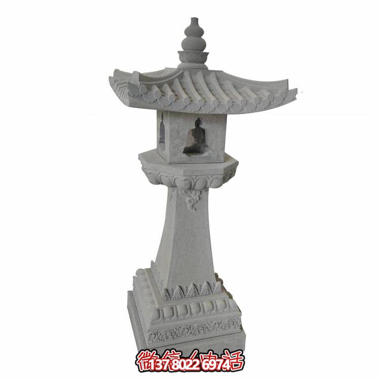 溫馨寧?kù)o的大理石戶外照明石燈