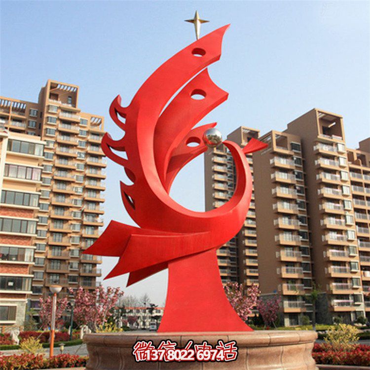 不銹鋼景觀標(biāo)志，美化別墅小區(qū)