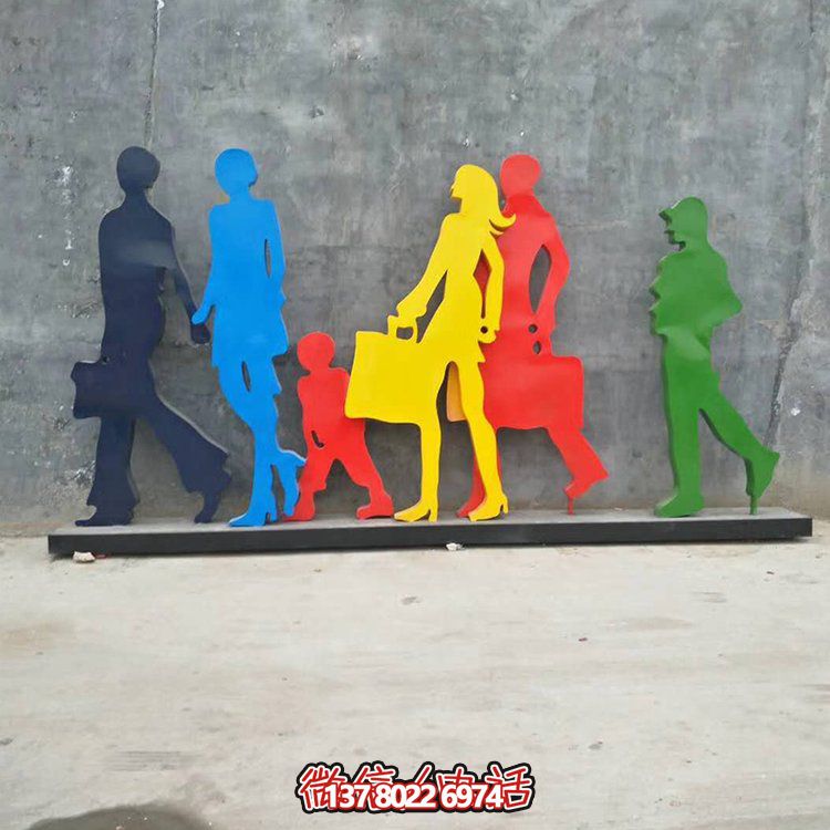 玻璃鋼雕塑裝飾擺件，點綴商場購物街步行街