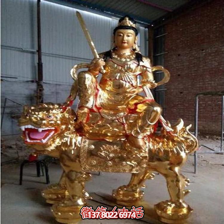 文姝普賢玻璃鋼雕塑，為景區(qū)和寺廟增添大型藝術(shù)裝置