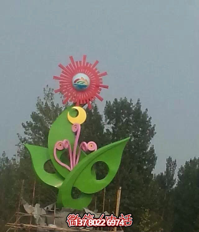 不銹鋼藝術(shù)雕塑，為景觀(guān)公園添彩