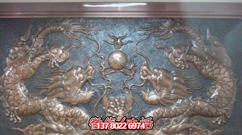 室內創(chuàng)意畫像不銹鋼工藝浮雕龍雕塑