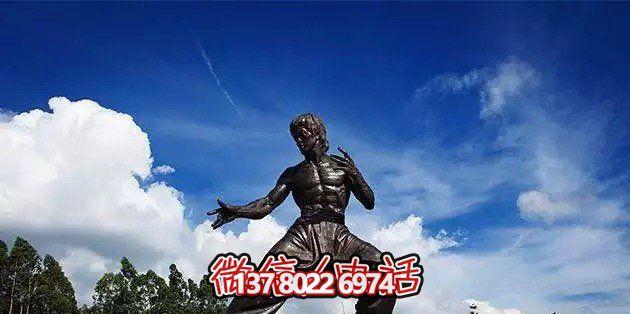 廣場銅雕名人李小龍雕塑 廣場銅雕名人李小龍雕塑