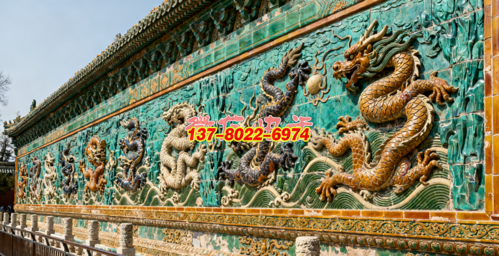 故宮九龍壁：琉璃溢彩的皇家傳統(tǒng)景觀雕塑，華夏龍文化的璀璨瑰寶